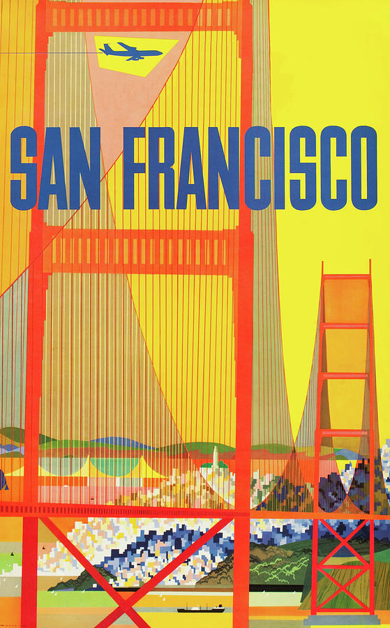 San Francisco Painting by David Klein