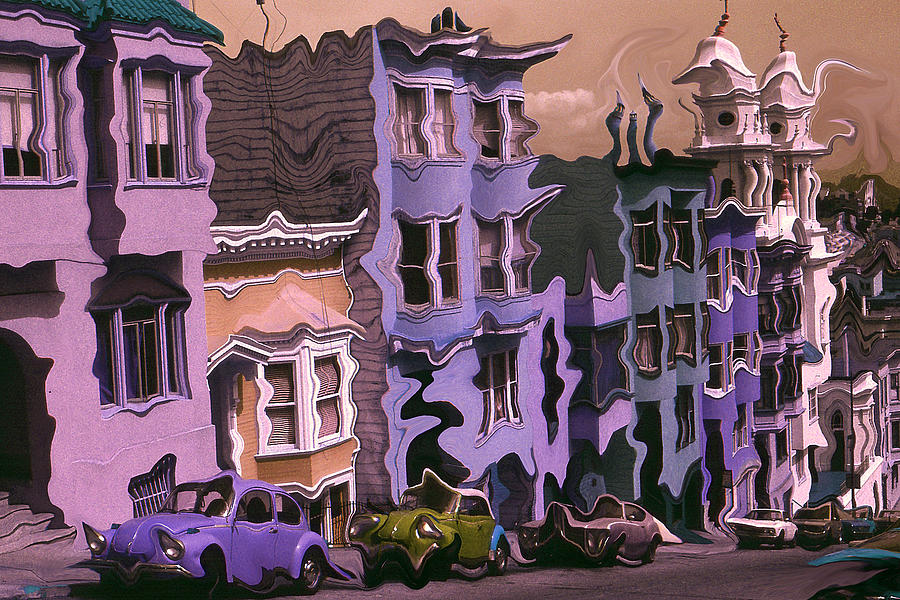 San Francisco Fairytale - Fantasy Art Digital Art by Peter Potter