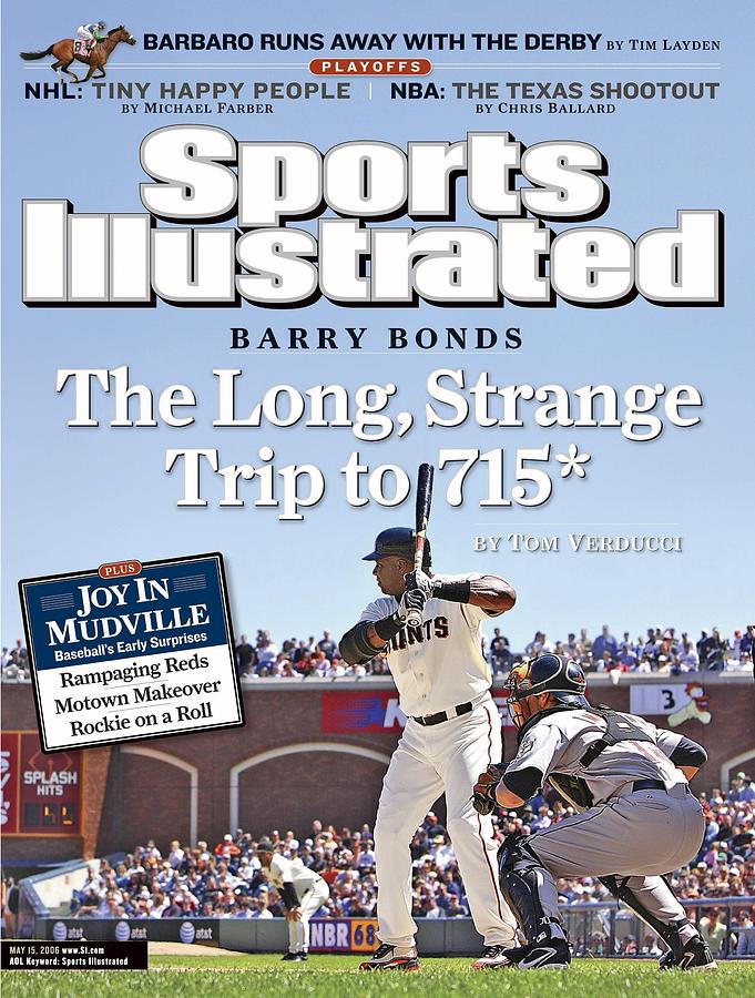 San Francisco Giants Barry Bonds... Sports Illustrated Cover Photograph by Sports Illustrated