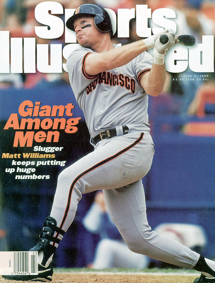 San Francisco Giants Matt Williams... Sports Illustrated Cover Photograph by Sports Illustrated