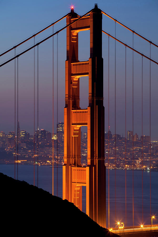 San Francisco, Golden Gate Bridge Digital Art by Massimo Ripani