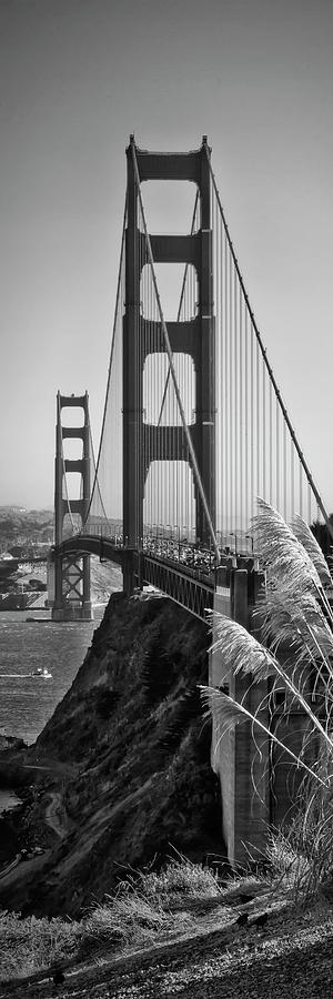 America Photograph - San Francisco Golden Gate Bridge - Panorama by Melanie Viola America Photograph - San Francisco Golden Gate Bridge - Panorama by Melanie Viola