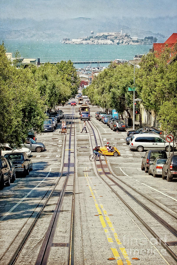 San Francisco Hyde Street View Photograph by Gabriele Pomykaj