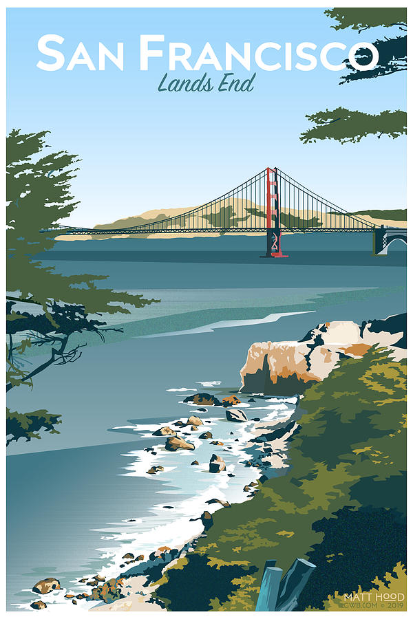 San Francisco Lands End by Matt Hood San Francisco Lands End by Matt Hood