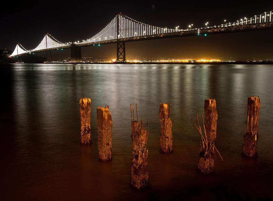 San Francisco Oakland Bay Bridge Photograph by Nathan Rupert