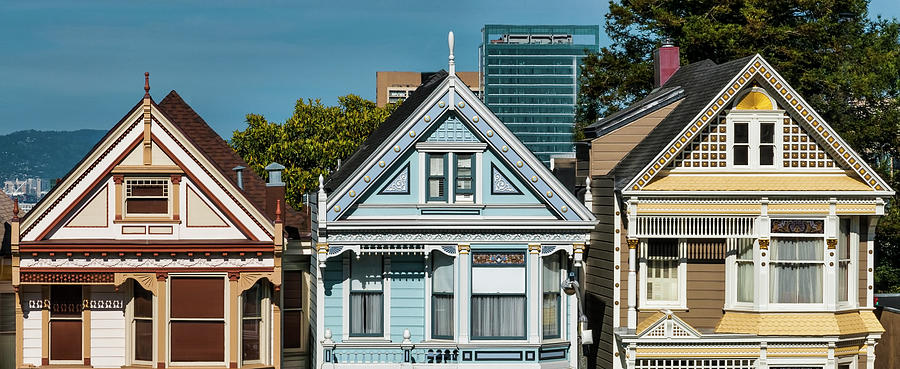 San Francisco Painted Ladies Photograph by Ginger Stein