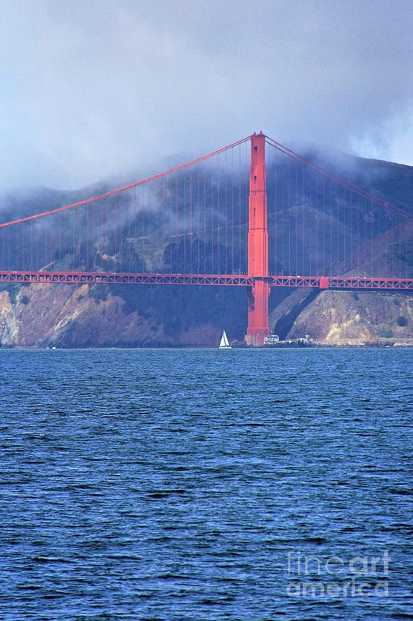 San Francisco Red Photograph by Suzanne Oesterling