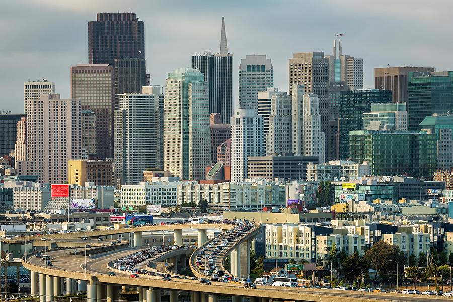 San Francisco Skyline Photograph by Mason Cummings