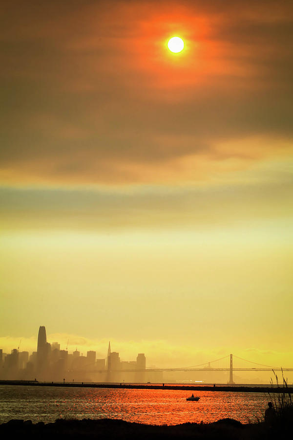 San Francisco Sunset Photograph by Dr Janine Williams