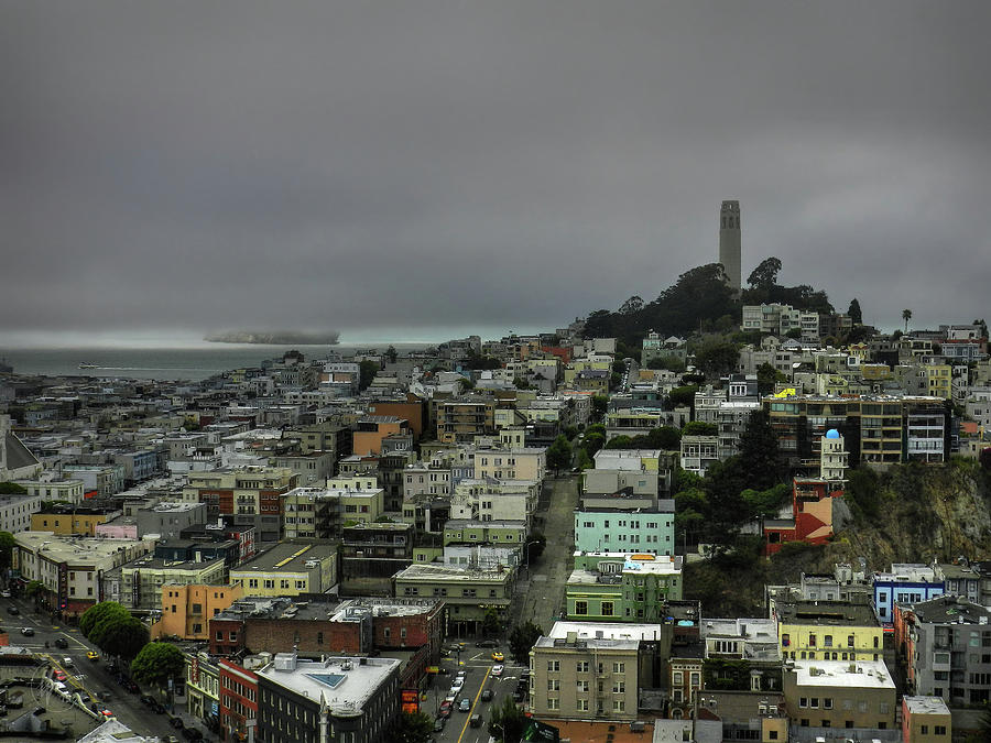 San Francisco - Telegraph Hill 002 Photograph by Lance Vaughn