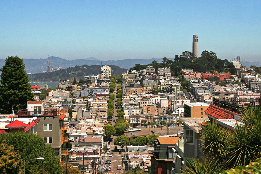 San Francisco - Telegraph Hill Photograph by Richard Krebs