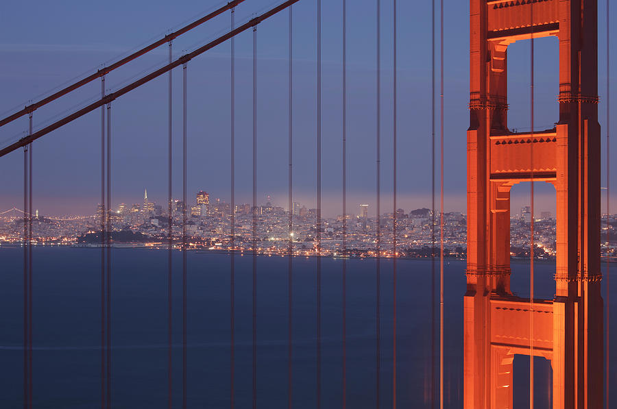 San Francisco Visible Through The Photograph by Stephan Hoerold