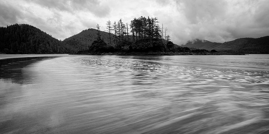 San Josef Bay in Black and White Photograph by Matt Hammerstein