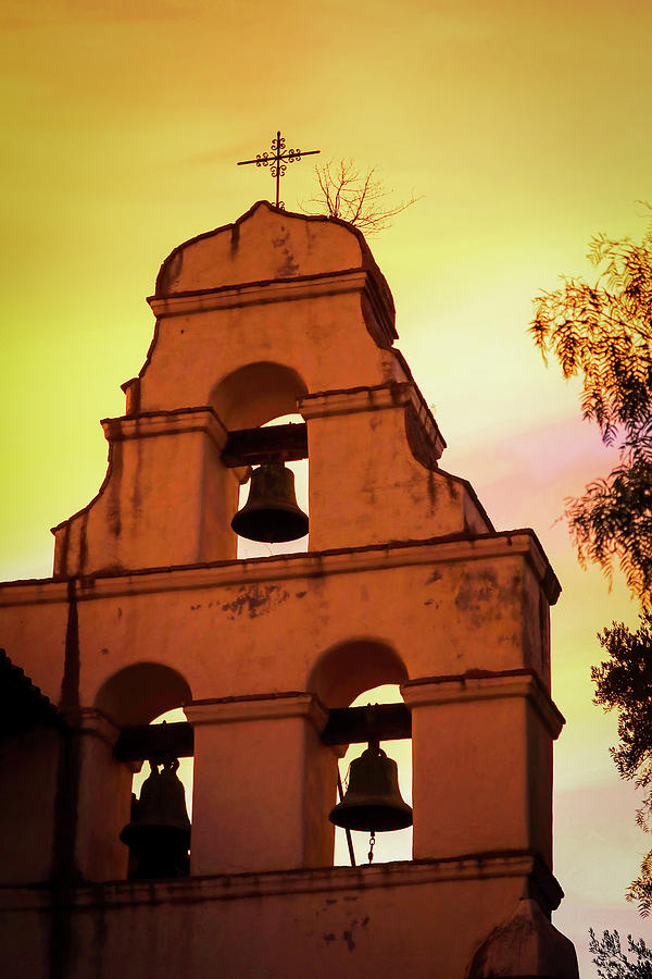 San Jua Bautista Mission Bells Photograph by Dr Janine Williams