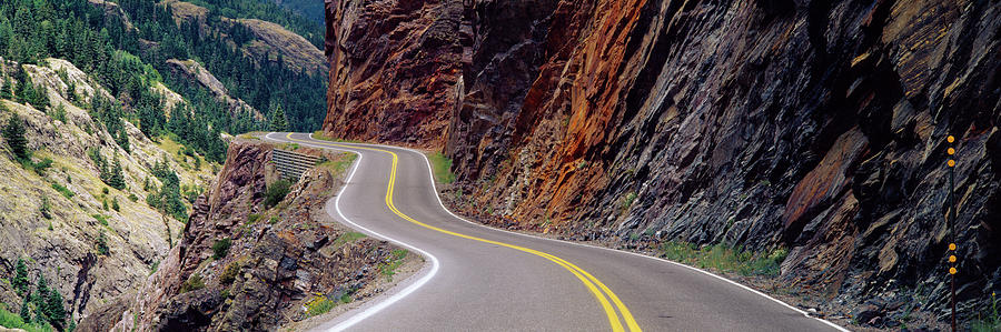 San Juan Scenic Highway On A Mountain Photograph by Panoramic Images