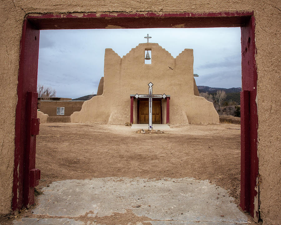San Lorenzo de Picuris Mission Church Photograph by Alex Mironyuk