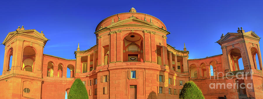 San Luca Sanctuary panorama Photograph by Benny Marty