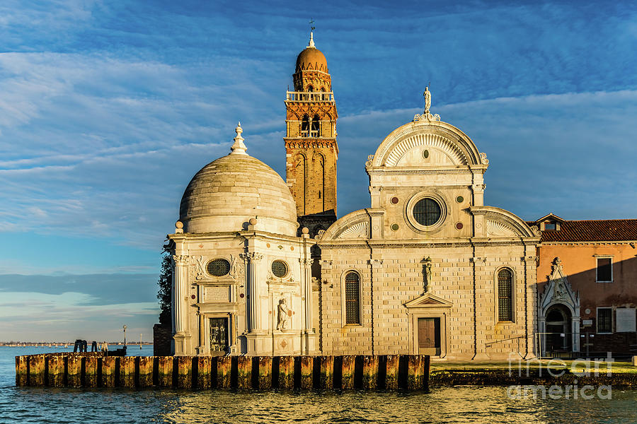  San Michele island, Venezia, Italy Photograph by Lyl Dil Creations