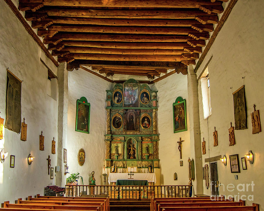 Santa Fe Photograph - San Miguel Chapel by Stephen Whalen