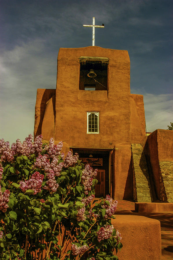 San Miguel Church in Santa Fe 003 Photograph by James C Richardson