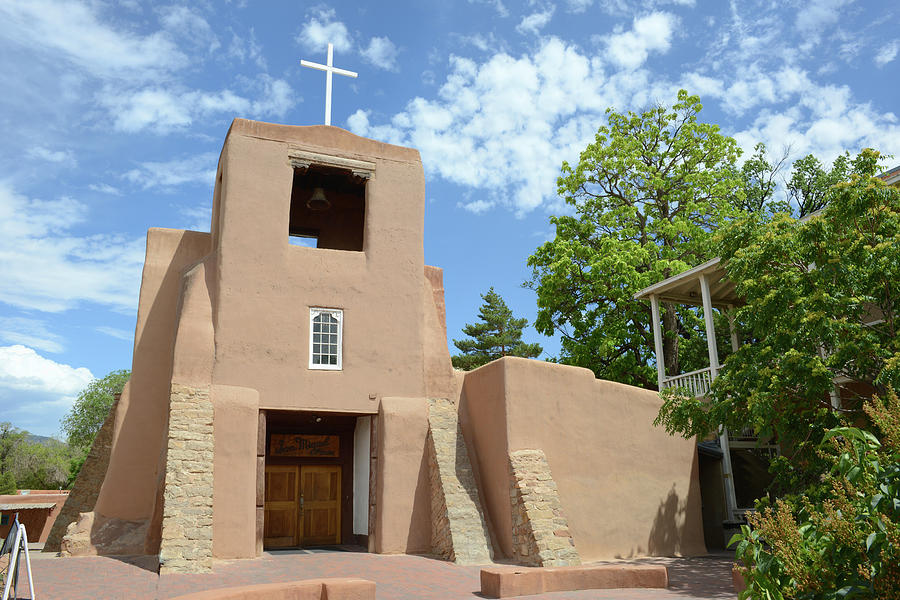 San Miguel Mission In Santa Fe, New Photograph by Sjlayne