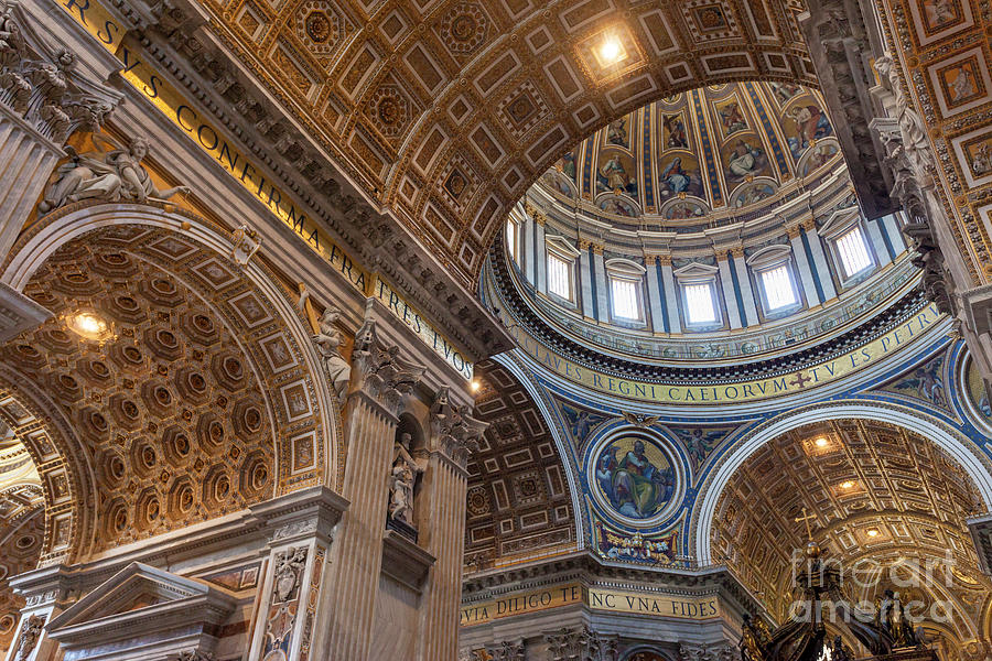 San Pietro Ceiling Photograph by Brian Jannsen