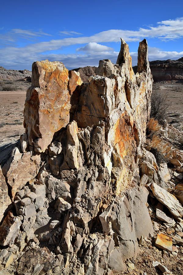 San Rafael Swell Sand Castle Photograph by Ray Mathis