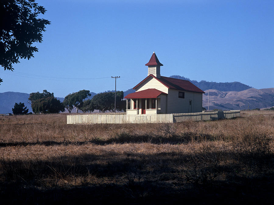 San Simeon Schoolhouse Photograph by Craig Brewer