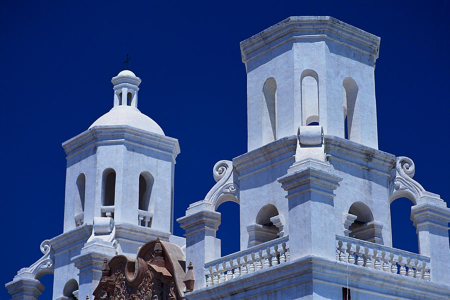 San Xavier Del Bac Mission, Detail Photograph by Image Ideas