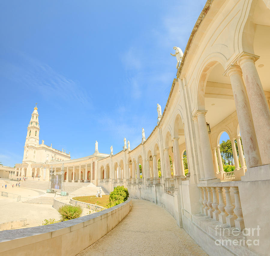Sanctuary Fatima Portugal Photograph by Benny Marty