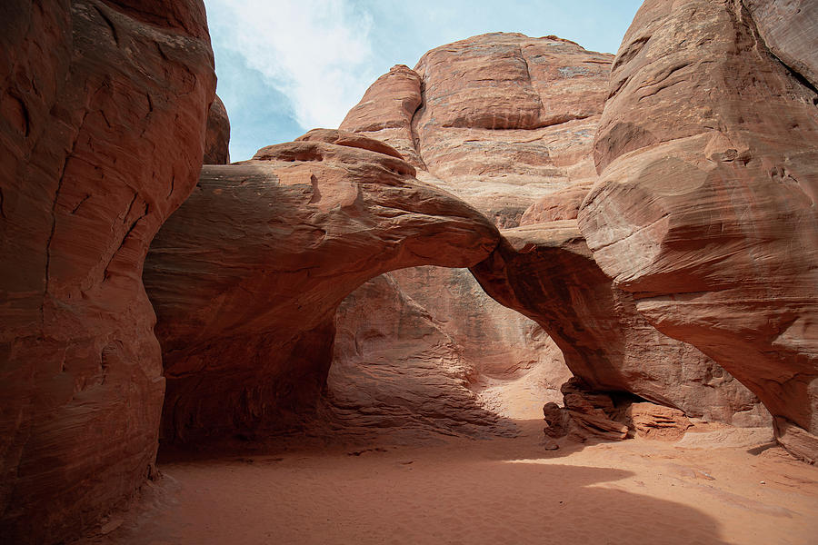 Sand Dune Arch Utah Photograph By Jack Nevitt Fine Art America