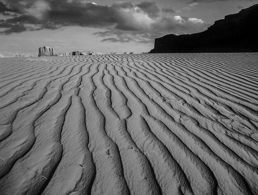 Sand Dune, Monument Valley Photograph by Tim Fitzharris