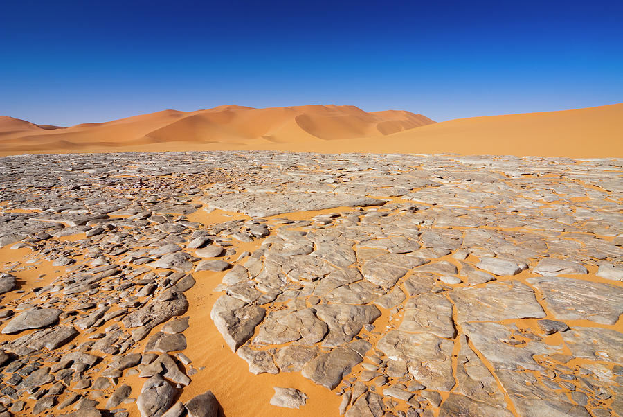 Sand Dunes, Akakus, Sahara Desert Photograph by Nico Tondini