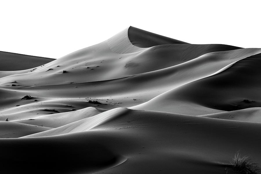 Sand Dunes, Erg Chebbi, Morocco Digital Art by Francesco Carovillano