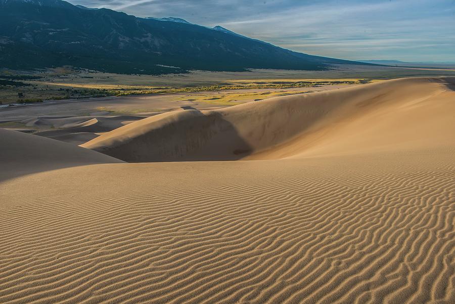 Sand Dunes Digital Art by Heeb Photos