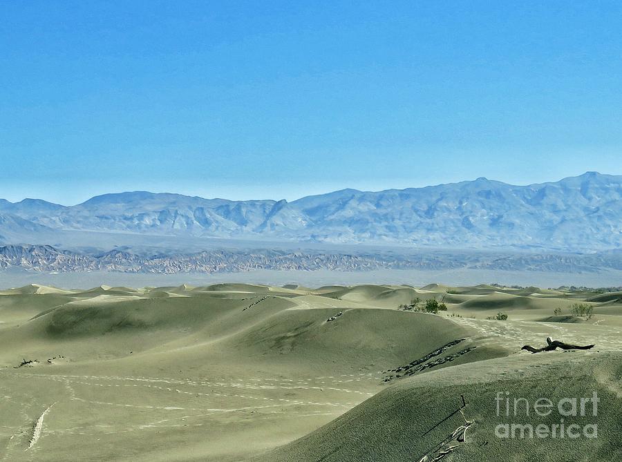 Sand Dunes of Death Valley Photograph by Diana Rajala