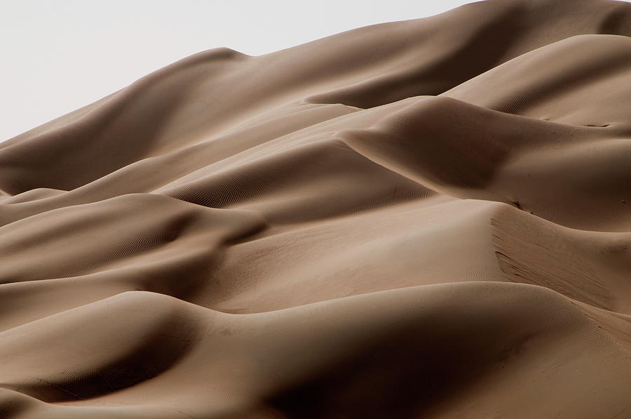 Sand Dunes, Rub Al Khali Desert Photograph by Aldo Pavan