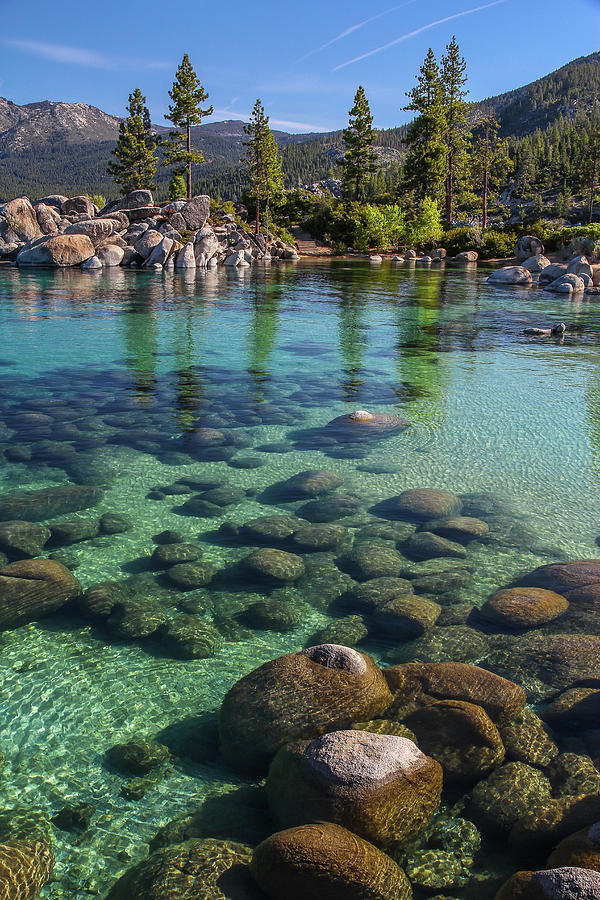 Sand Harbor-emerald Waters Photograph by A K Potts Photography