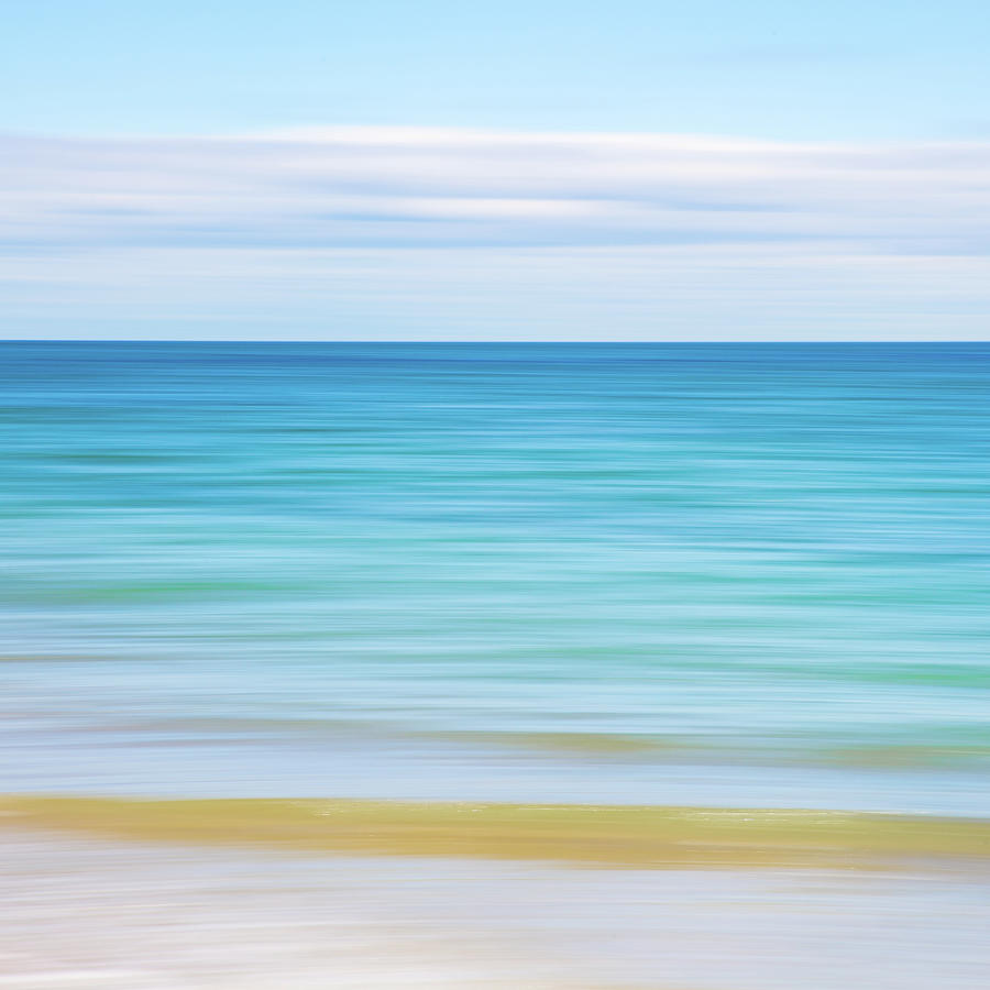 Abstract Photograph - Sand Hills Beach  by Ann-Marie Rollo