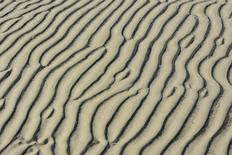Sand Pattern #1 Photograph by Jerry Griffin