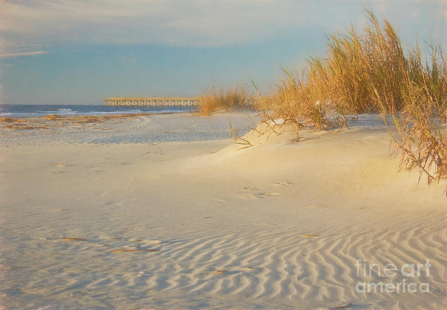 Pattern Photograph - Sand Ripples by Michelle Tinger