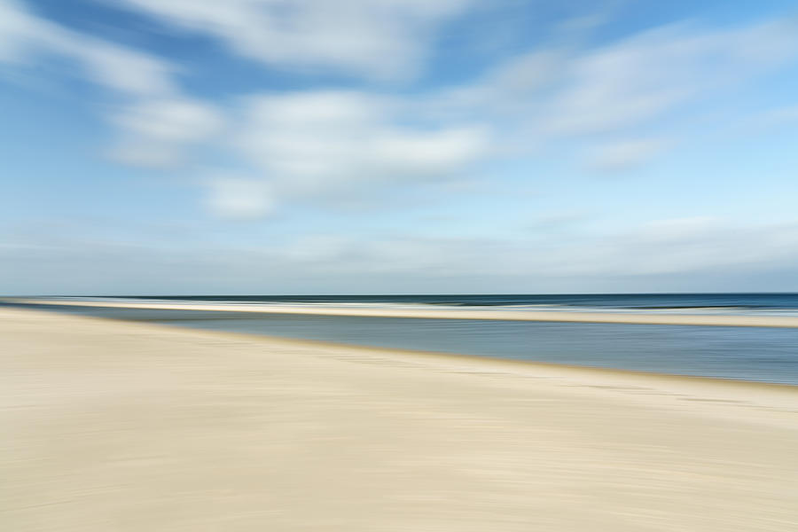 Sand, Sea And Sky Photograph by Dieter Reichelt