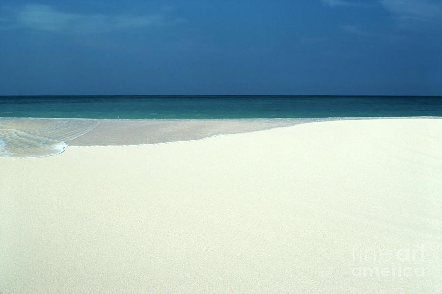 Sand Sea and Sky Waimanalo Photograph by Thomas R Fletcher