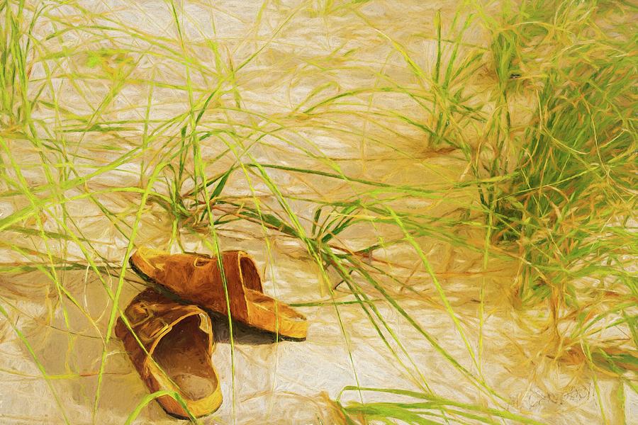 Sand-swept Sandals by Michael Campbell Sand-swept Sandals by Michael Campbell