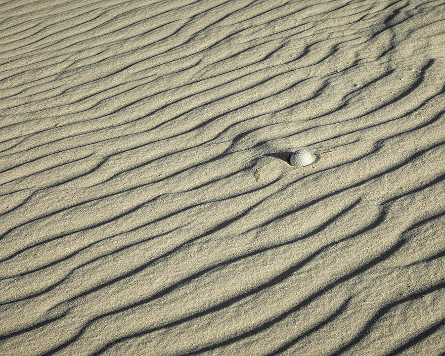 Sand Trap Photograph by James Barber