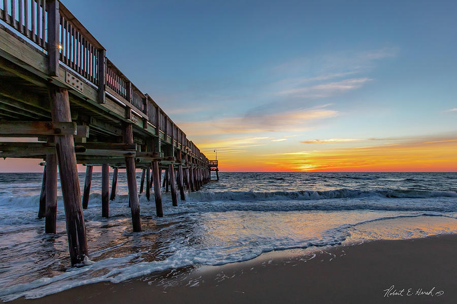 Sandbridge Blue Photograph by Robert Hersh - Fine Art America