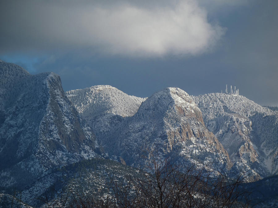 Sandia Mountains Photograph by Bob Geary