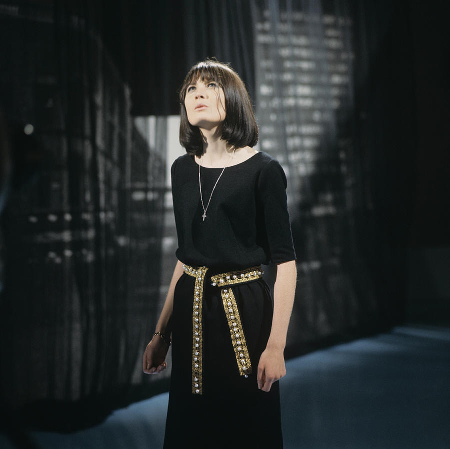 Sandie Shaw Performs On Tv Show Photograph by David Redfern