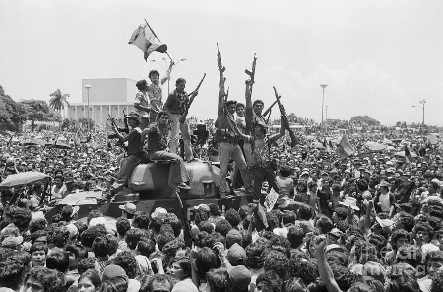 Sandinistas Celebrate Photograph by Bettmann