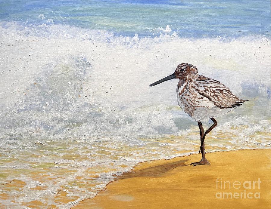 sand piper painting